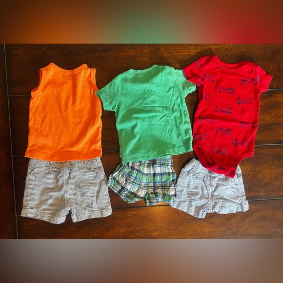 Colorful Baby Clothing Set - 6 months - 9 pieces - Picture 6 of 9